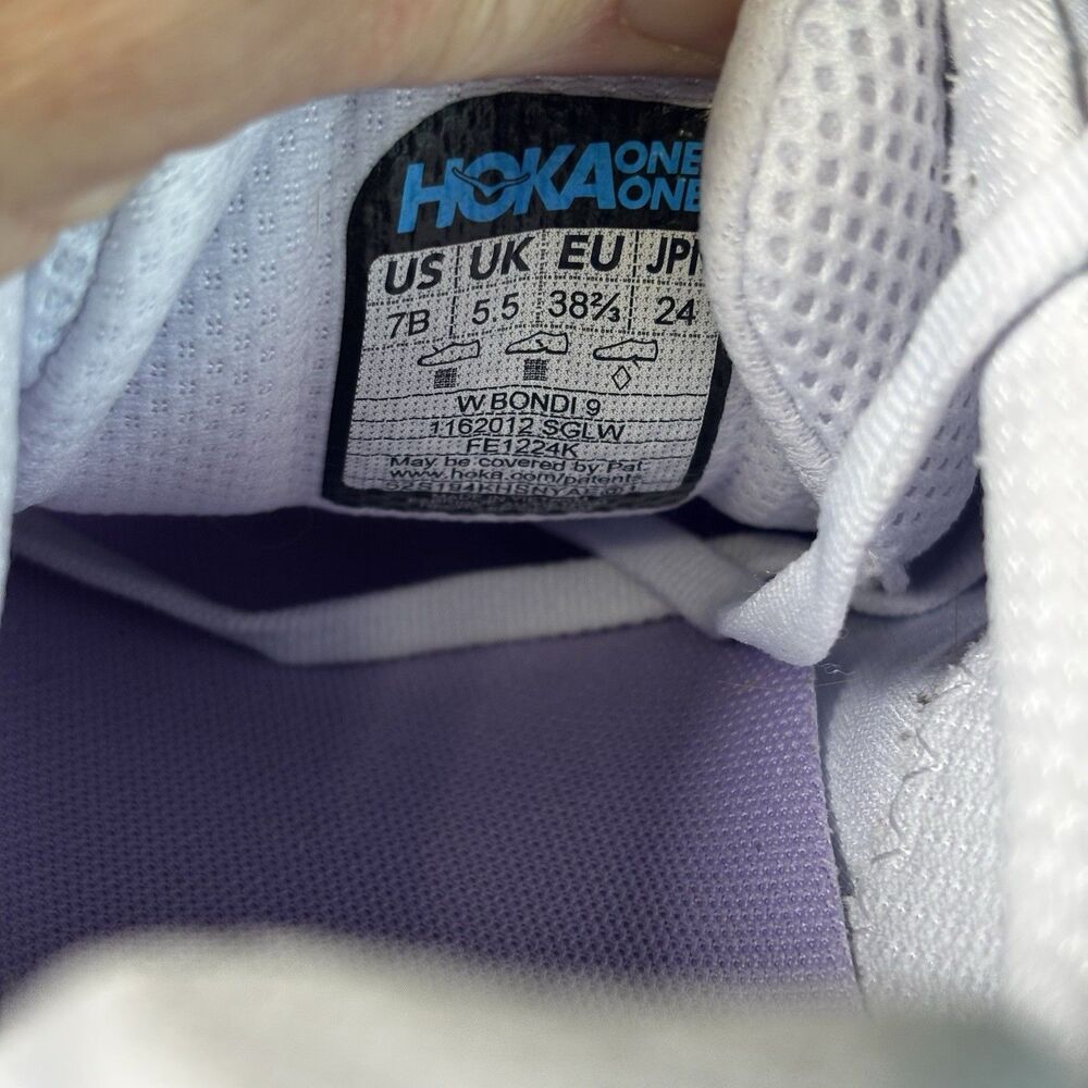 Hoka One One HOKA Bondi 9 Starlight Glow Womens Size 7 B - Picture 7 of 8